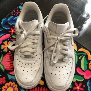 Nike Air Force Ones, Size 6